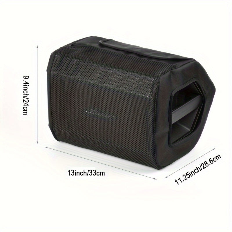Cubierta Protectora Antipolvo para Altavoz Bose S1 Pro con Malla y Abertura Lateral, Adhesiva de Nylon de Sarga