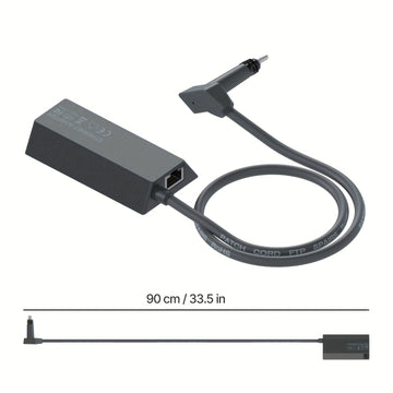 Adaptador Ethernet Starlink V2 Gen 2, Adaptador Universal para Internet Satelital StarLink V2, Conexión Estable, Compatible con Antena Rectangular de Red Cableada, Hardware Robusto y Conectividad Segura