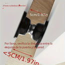 Tope de puerta magnético de silicona, paquete de 1 - Fácil instalación con adhesivo de montaje en pared/suelo, seguro para sujetar la puerta abierta, ideal para uso doméstico y de oficina, diseño sin taladros, ideal para varios tipos de puertas.