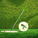 Aplicable a 30 escenas. Herramienta ergonómica para eliminar malezas de pie con pedal de tubo de aluminio de sección doble desmontable, aleación mejorada, pies de alta resistencia, adecuado para el cuidado de césped y jardín al aire libre, kit de herrami