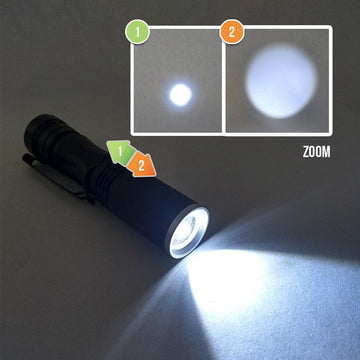 Mini Linterna Led Médica Portátil Táctica Brillante De Bolsillo RF 805