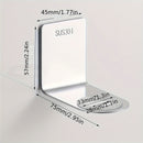 1pc Estante de Almacenamiento de Acero Inoxidable para Baño Montado en la Pared, Soporte para Champú, Jabón y Gel de Ducha sin Taladro con Barra para Toallas, Estante Multifuncional para Cocina y Baño, Ganchos de Utilidad