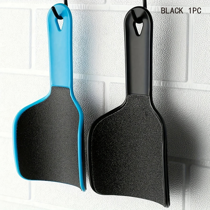 1pc Lima Profesional para Pies - Raspador de Doble Cara Resistente con Cordón Colgante, Agarre Antideslizante - Para Hogar, Salón o Spa, Herramienta Duradera de PP, Diseño Ergonómico y Construcción de Calidad