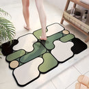 1pc alfombra de baño creativa de diatomeas para sexo opuesto, tapete decorativo navideño antideslizante, alfombra de ducha suave y absorbente de secado rápido, fácil de limpiar, adhesión fuerte y antideslizante