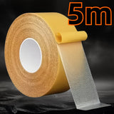 Cinta Adhesiva de Doble Cara de Alta Resistencia, Longitud de 5m - Agarre Fuerte para Alfombras y Suelos, Evita el Rizado de Bordes y Deslizamiento, Ideal para Uso Doméstico y de Oficina, Cinta Adhesiva para Suelos|Cinta de Superficie Texturizada|Cinta d