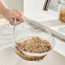 1pc Colador de Cocina PET Duradero con Asa - Ideal para Lavar Arroz, Frutas y Verduras | Cesta de Drenaje No Eléctrica y Segura para Alimentos para un Filtrado Eficiente del Agua