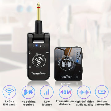Sistema de transmisión de auriculares inalámbricos, monitoreo de auriculares, anti-interferencia, profesional, para ensayos de banda de actuación en escena.