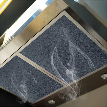 1pc Filtro de Campana Extractora Activado con Carbono - Eliminador de Olores, Captador de Grasa y Partículas, Duradero y Diseño Ajustable