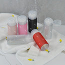 Dispensador de cosméticos decorado con diamantes de imitación de 150 ml para tónico, removedor de maquillaje, removedor de esmalte de uñas - Botella de bomba de empuje independiente de plástico, sin necesidad de electricidad