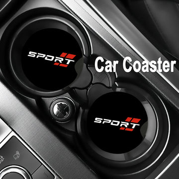 Juego de 4/6 Luces LED Ultrabrillantes para Puertas de Auto con Diseño de Rayas Deportivas y Posavasos con Diseño de Rayas Deportivas, Accesorios para Autos, Decoración Navideña para Vehículos, Adecuado para Todos los Vehículos, SIN PILA
