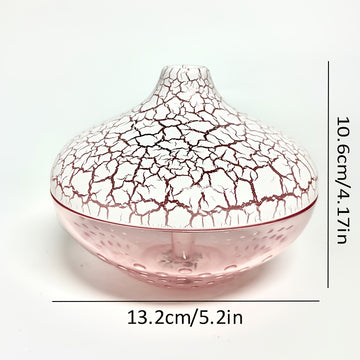 Dispositivo de aromaterapia con USB, con un diseño de bola de cristal y 7 opciones de color, perfecto para realzar la atmósfera en su hogar o oficina mientras también humedece el aire en una sola habitación.