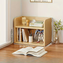 1pc Estante de almacenamiento de escritorio, estante de almacenamiento de escritorio para el hogar, estante de almacenamiento de libros pequeño y simple de múltiples capas para estudiantes