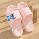 Pantuflas Disney Stitch, diseño de caricatura lindo, para interior, unisex, sandalias para baño, playa o uso casual, material EVA liviano con estampado 2D, cómodas para todas las estaciones