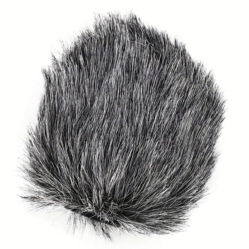 Parasol Esponjoso para Micrófono de Cámara, Filtro Pop para Micrófono de Video, Protector de Viento para Grabación, Podcast, Streaming, Esenciales para Streaming | Parasol de Peluche | Construcción Duradera, Protector de Pantalla de Viento