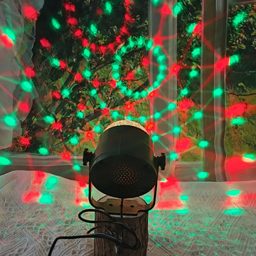 Luz de escenario LED portátil alimentada por USB con control remoto - Negro, iluminación ambiental para uso interior, material ABS, voltaje de funcionamiento de 5V, ideal para decoración de escenarios y habitaciones, iluminación de escenario | Luz LED mo