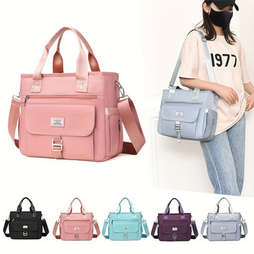 Bolsa de almuerzo aislada, bolsa de almacenamiento de viaje conveniente, bolso de hombro de moda, bolso térmico, desplazamiento diario, picnic, viajes, bolsa de viaje de negocios, sin contacto con alimentos, regreso a la escuela