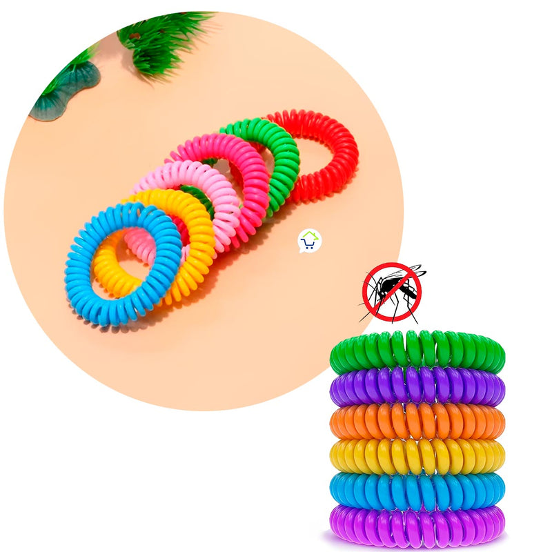 Pulseras Repelente x3 Mosquitos Manilla Anti Insectos TV17
