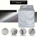 Fundas para lavadora con cremallera - cubierta protectora interior y exterior de tela Oxford, duradera y lavable