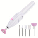 Taladro eléctrico para uñas, set profesional 5 en 1 para manicura y pedicura, herramientas de cuidado personal para arte en uñas