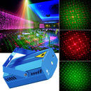 2 luces láser, control de iluminación por sonido, efecto estrellas, haz de línea, luz para fiestas, discoteca, karaoke, ideal para iluminación de interiores, habitación, sala, bandas
