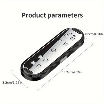 1pc Luz de Puerta de Coche LED Lámpara de Bienvenida con Control Magnético, Apertura Automática Seguridad Anticolisión Accesorios para el Coche Luz Ambiental LED - Carga USB