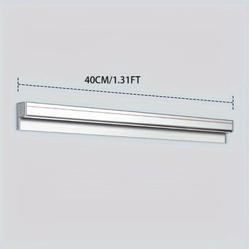 Sujetador de recibos de pared de aleación de aluminio - Organizador multiranura para cocina de restaurante, porta tickets de metal duradero con diseño ahorrador de espacio, fácil instalación para servicio de alimentos y uso comercial, acabado metálico el