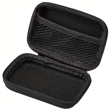 Caja de almacenamiento de tela Oxford negra con cierre, ideal para juegos de cartas, tarot, póker y más, estuche de tela resistente para organizar y proteger tus favoritos, regalo perfecto para cumpleaños y organización del hogar, organizador de cartas |