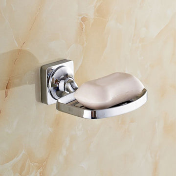 Jabonera para ducha, jabonera de acero inoxidable, jabonera de barra simple, jabonera montada en la pared, jabonera a prueba de herrumbre, soporte de esponja para baño, bañera, fregadero de cocina, dorado, plateado