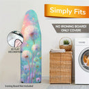 Fundas Lavables para Tabla de Planchar con Diseño Floral Pastel - Sin Necesidad de Tabla de Planchar, Ajusta a la Mayoría de las Mesas Estándar, Fácil Instalación en Rosa, Verde y Azul Morado - Accesorio de Lavandería para el Hogar, Esenciales Domésticos
