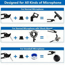 Soporte de micrófono, Soporte de escritorio ajustable para micrófono HyperX Boom Arm Stand para transmisión de grabación, estudio de sonido de voz en off, escenarios, transmisión, canto y estaciones de televisión Eid Al-Adha Mubarak