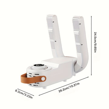 Secador Portátil de Zapatos y Zapatillas - Tecnología de Secado Rápido, Diseño Compacto para Calzados, Calcetines (110V), Ideal para Gimnasio, Viajes y Hogar - Prevén Crecimiento Bacteriano y Moho, Esencial para el Gimnasio, Electrodoméstico Moderno, Rej