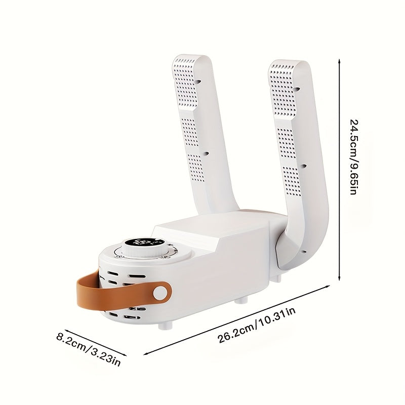 Secador Portátil de Zapatos y Zapatillas - Tecnología de Secado Rápido, Diseño Compacto para Calzados, Calcetines (110V), Ideal para Gimnasio, Viajes y Hogar - Prevén Crecimiento Bacteriano y Moho, Esencial para el Gimnasio, Electrodoméstico Moderno, Rej