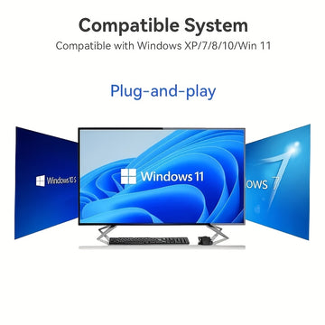 Adaptador sin varillas USB 1300Mbps para PC con Antena Dual Band de Alta Ganancia 5G/2.4G, Compatible con Windows 7/8/1/10/11: ¡Convierte tu PC en un Punto Acceso Móvil y Ofrece WiFi Instantáneo!