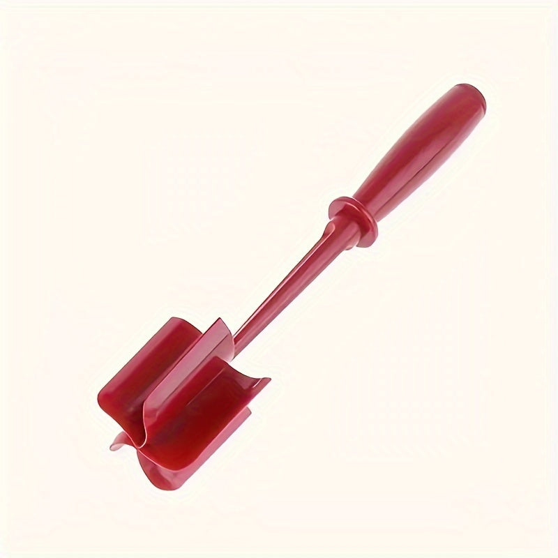 1pc ABERZEY Picadora de Carne de Plástico Resistente al Calor - Trituradora Manual de Carne para Hamburguesas, Molinillo de Carne para Hacer Hamburguesas, Pavo y Más - No Necesita Electricidad