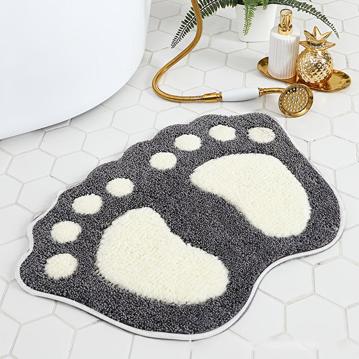 Alfombra de Ducha - Absorbente, Antideslizante, Lavable en Máquina, Suave de Microfibra para la Ducha y Sala de Lectura