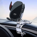 Soporte para Teléfono de Coche Plateado Premium - Montaje en el Tablero, Rotación Multiángulo, Sujeción Fuerte, Compatible con Varios Modelos, Operación Fácil con Una Mano, Seguro para el Dispositivo e Interior, Ideal para Todos los Conductores