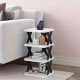 Zapatero alto y estrecho, organizador de zapatos para entrada, zapatero sólido ahorrador de espacio, ideal para armarios, puertas, garajes, salones, nuevo zapatero pequeño y delgado para entradas, gabinete de zapatos sencillo para hogar