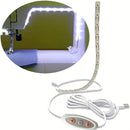 Una luz flexible para máquina de coser de 30 cm/50 cm (con brillo ajustable), tira de luz LED para coser, alimentada por USB de 5 V CC, adecuada para todas las máquinas de coser.