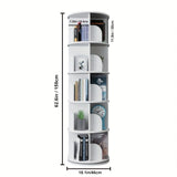 Estante giratorio de varias capas, estante giratorio de 360° con niveles apilables, un estante de almacenamiento independiente adecuado para dormitorios, salas de estar, estudios y oficinas.