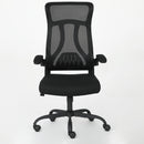 Silla de Oficina Ergonómica con Respaldo Alto y Malla Transpirable - Asiento Cómodo para Escritorio de Computadora para Empleados, Fácil de Limpiar
