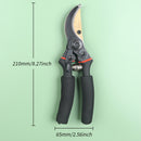 1pc Tijeras de Poda Multiusos Herramientas de Jardinería Robustas Extra Afiladas Manuales, Tijeras de Jardín Profesionales, Poda de Rosas, Poda de Árboles, Tijeras de Jardín Multiusos