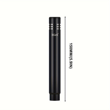 Micrófono de condensador de diafragma pequeño C06 Ultra Heart Finger - Grabación de alta definición para instrumentos acústicos - Audio nítido, listo para el escenario, musicalidad mejorada para batería, violín, piano