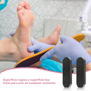 20/40/60 piezas de almohadillas de reemplazo para limpiapies - 120 grano y 180 grano, almohadillas de pedicura removibles gruesas/finas con agarre de silicona suave, base antideslizante para uso en salones y hogares, accesorios de pedicura, superficie te