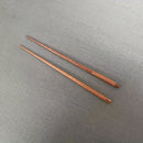 Juego de Palillos de Sushi de Madera de Castaño Natural Japonesa Hechos a Mano - Regalo de Valor para Sushi y Comida China