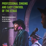 [Micrófono TAVOSOP SM57] Micrófono dinámico con cable TAVOSOP SM57, en forma de corazón de metal, con cable XLR, para cantantes, karaoke, DJ, batería y percusión, alimentado por USB, voltaje de operación ≤36V, conexión Plug-in Power, micrófono para voz e