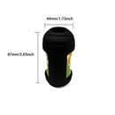 1pc Filtro de Aire Personal Portátil - Compacto y Discreto Purificador de Humo HEPA y Carbón, Hasta 300+ Usos, No Necesita Electricidad, Material de Silicona/Papel, Disponible en Negro, Marrón, Rosa, Azul con Cilindro de Diseño Floral - Ideal para Frescu