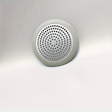 1 Pieza, Tapa De Desagüe De Acero Inoxidable, Colector De Pelo Con Forma Redonda Con Borde De Silicona, Para Bañera, Fregadero, Baño, Cocina