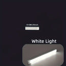 Luces LED con Control de Voz y Detección de Humanos, Patrón de Rayas Moderno, Instalación Independiente en el Techo, Iluminación Ajustable, Adorno de Metal Cepillado, Pantalla de Plástico, Batería de Litio Recargable, Carga USB, Adecuado para Dormitorio,