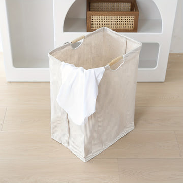 Canasta de Lavandería Extra Grande con Asas - Independiente, Cesta Alta para Ropa Sucia para Dormitorio, Baño, Residencia Universitaria - Solución de Almacenamiento Versátil