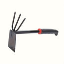 Juego de herramientas de jardinería de 3 piezas - Pala ancha de mano, rastrillo cultivado de mano, herramienta de plantación de doble cara para cavar, trasplantar y desmalezar - Adecuado para jardineros y amantes de plantas - Regalo ideal para jardinería